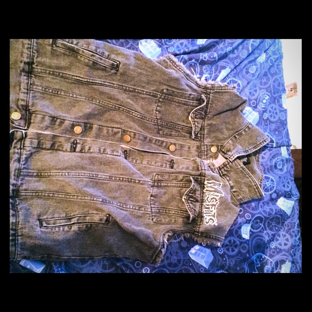 Rocker denim jacket (misfits)